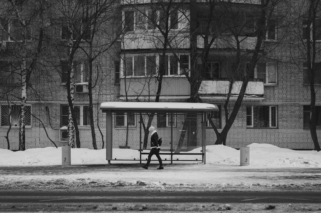 street photographer talking to passerby