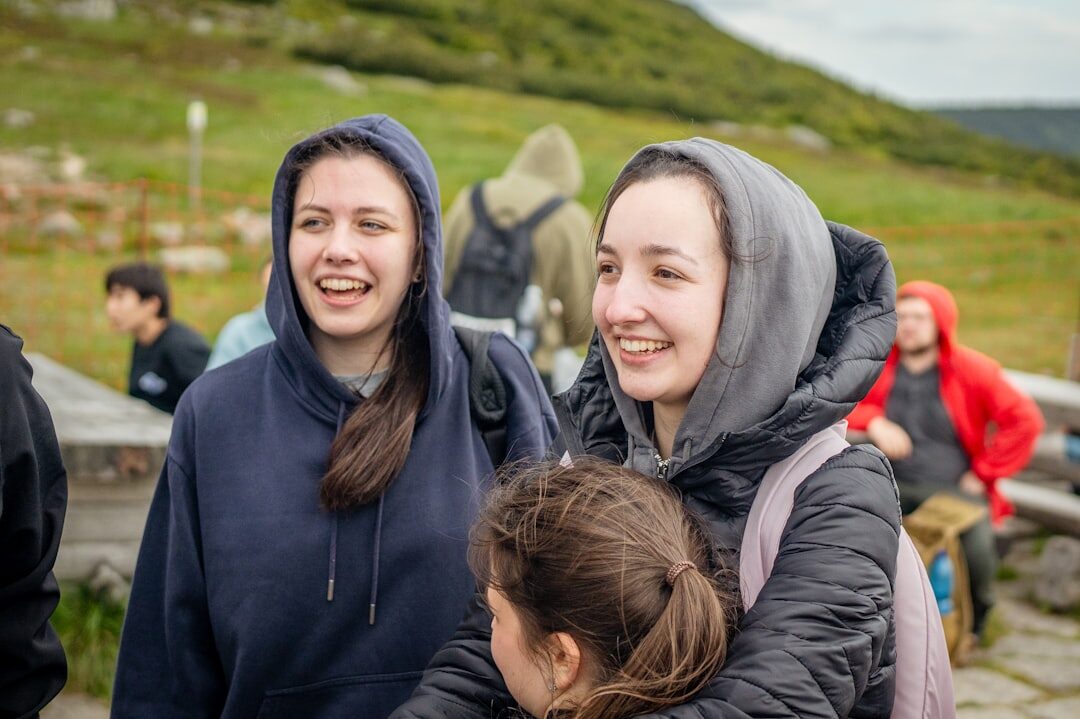 group of danish locals smiling