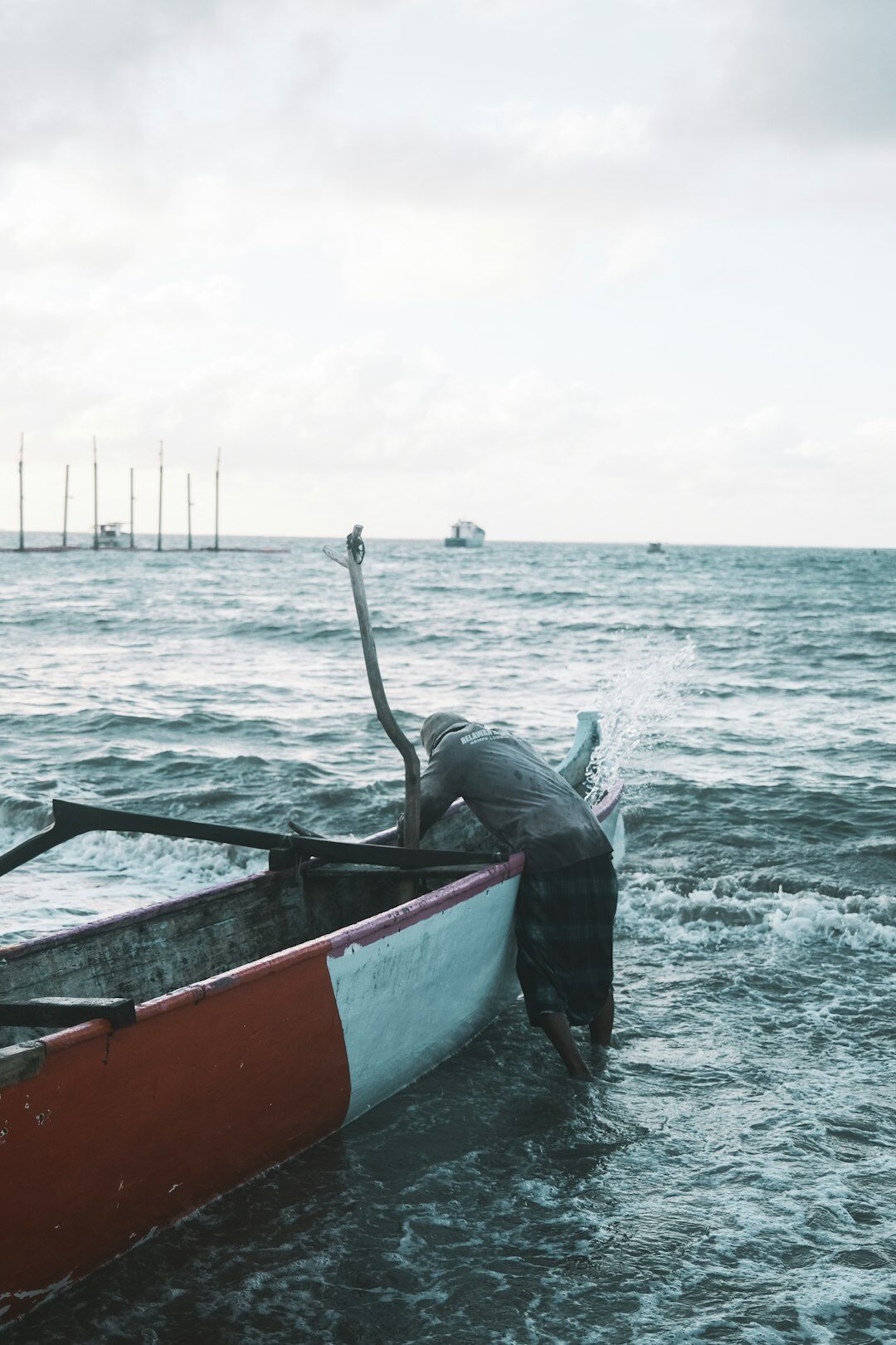 fisherman with boat